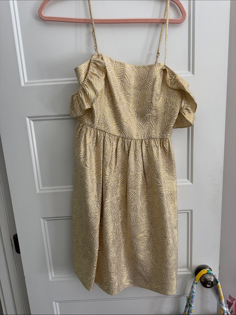 Lilly Pulitzer Kariana Silk Off-the-Shoulder Dress